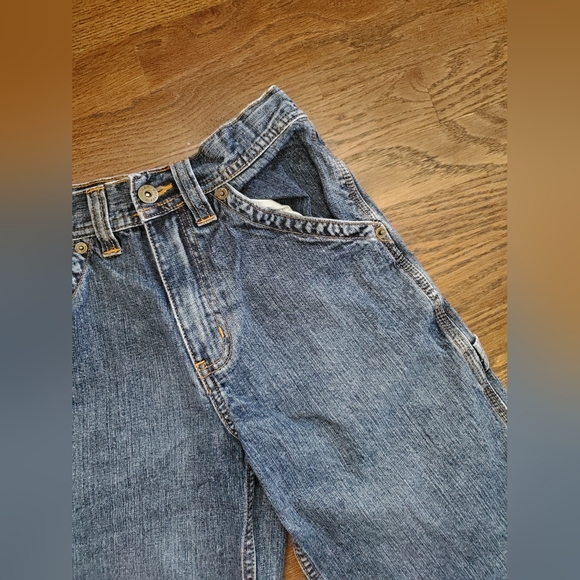 URBAN UP Boys 10S blue jean Denim carpenter shorts - Picture 4 of 9